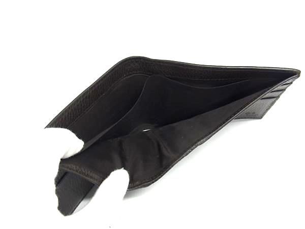 Gucci 333042 Leather Bifold Wallet With Card Case Wallet Billfold