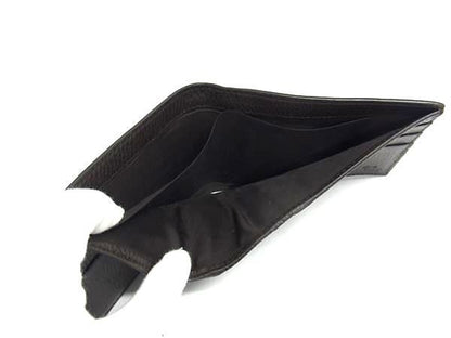 Gucci 333042 Leather Bifold Wallet With Card Case Wallet Billfold