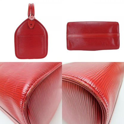 Louis Vuitton Handbag Speedy 25 M43017 Epi Leather Castilian Red Gold Hardware