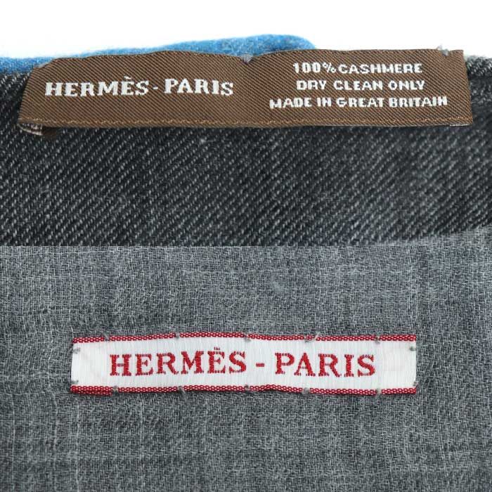 Hermes Stole Gray Women's Used