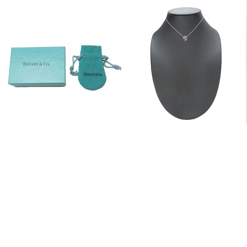 Tiffany & Co Necklace Loving Heart 925 Silver Approx 2.6g Silver Paloma Picasso