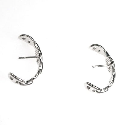 Hermes Earrings Chaine D'ancre Pair Ag925 Silver - Accessories - Others