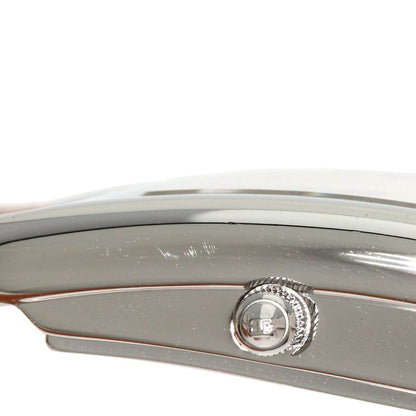 Hermes Cc3510 Cape Cod Douzone Watch SS Leather Ladies