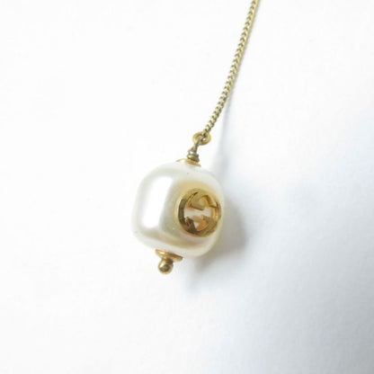 Gucci Interlocking G Earrings With Faux Pearls For Both Ears / Accessories