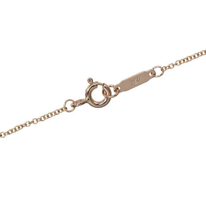 Tiffany & Co Metro Heart 18K Pink Gold And Diamonds Ladies 2g Necklace