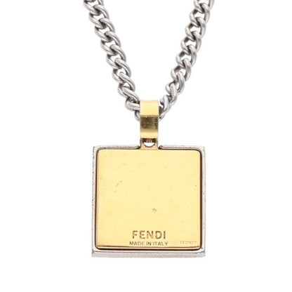 Fendi FF Logo Chain Necklace Men's
