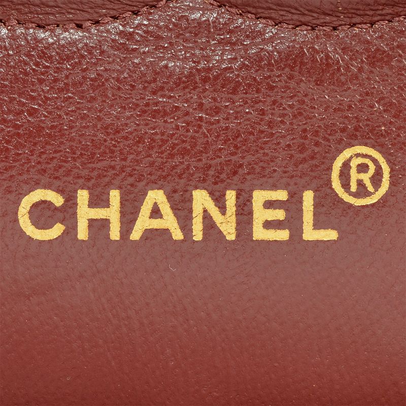 Chanel Matelasse 25 W Flap Chain Shoulder Bag Lambskin Black Gold Hardware Coco