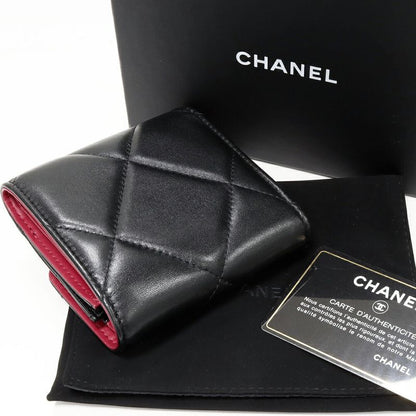 Chanel Trifold Wallet With Coin Purse Chanel 19 Small Flap Wallet In Lambskin