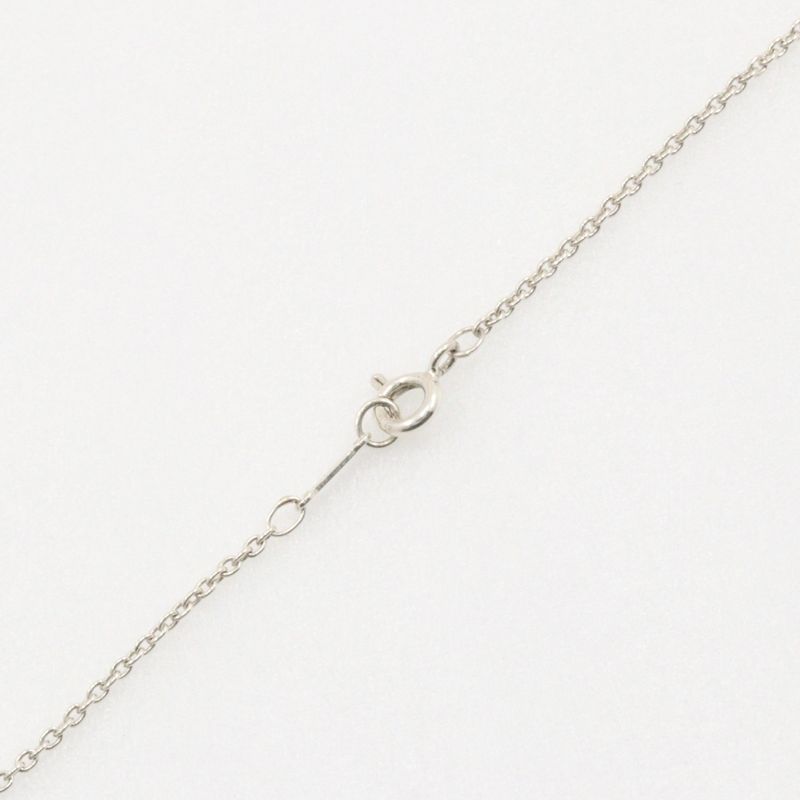 Tiffany & Co Open Heart Medium Silver 925 Ladies 9.6g Necklace