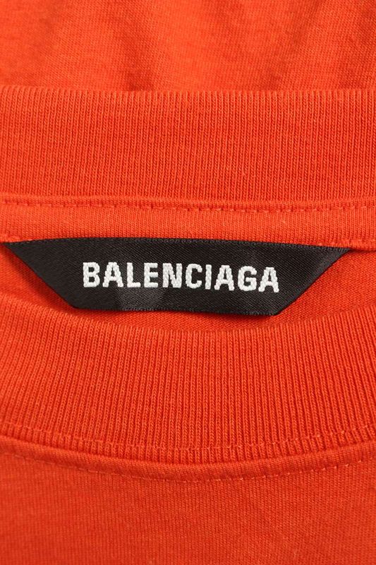 Balenciaga 641614 Tjva9 Sponsored Logo Embroidered Oversized T-shirt Men's XXS