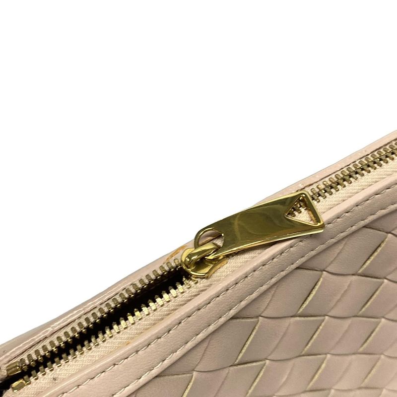 Bottega Veneta Shoulder Bag Mini Sunrise Light Pink Leather