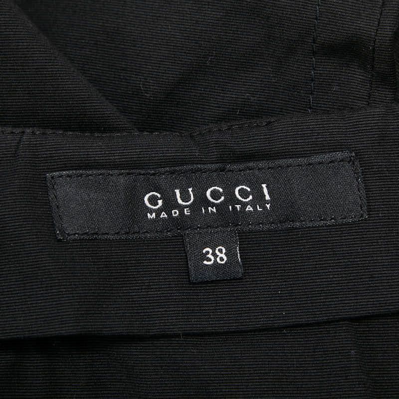 Gucci Skirt Size: 38 Black Cotton Elastane Women's Gucci