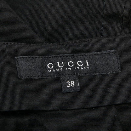 Gucci Skirt Size: 38 Black Cotton Elastane Women's Gucci