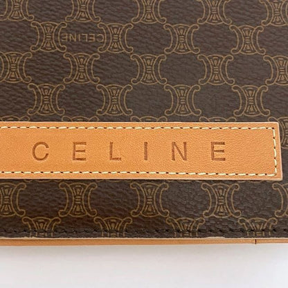 Celine Bifold Long Wallet Brown Macadam