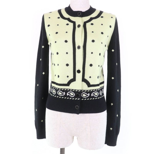 Hermes 22AW 2h2703d8 Harnais DE COUR Court Harness Cashmere Silk Serie Buttons