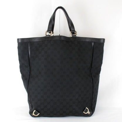 Gucci 130733 1956 Tote Bag GG Canvas Black