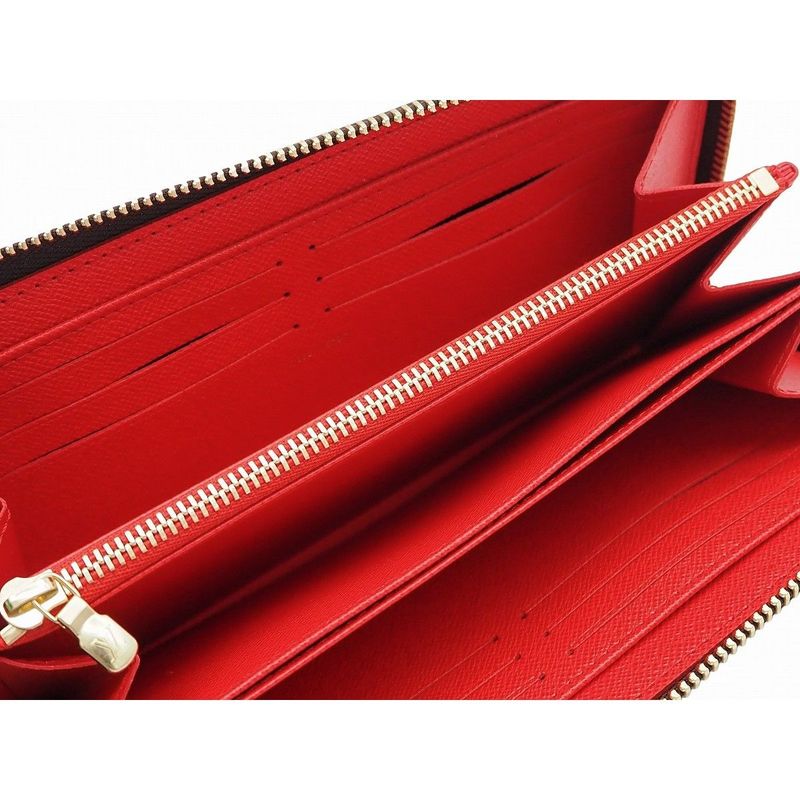 Louis Vuitton LV X Yk Zippy Wallet Painted Dot Monogram Canvas Polka