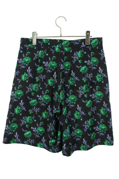 Dior 013c121a5630 Silk Half Pants With Flower Pattern Men's 46