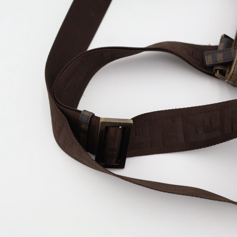 Fendi Zucca Pattern Shoulder Bag