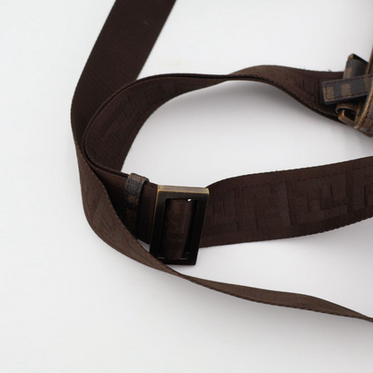 Fendi Zucca Pattern Shoulder Bag