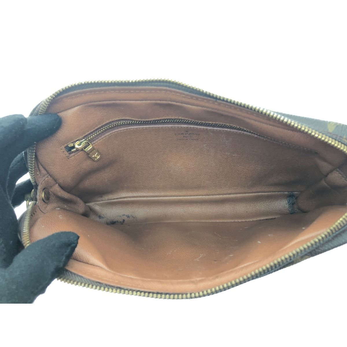 Louis Vuitton Monogram Marly Dragonne GM Second Bag M51825 Brown