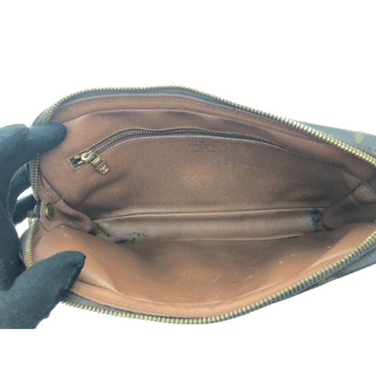 Louis Vuitton Monogram Marly Dragonne GM Second Bag M51825 Brown