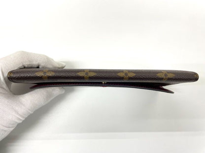 Louis Vuitton Monogram Portefeuille Emilie Zipper Long Wallet M41943 Brown ×
