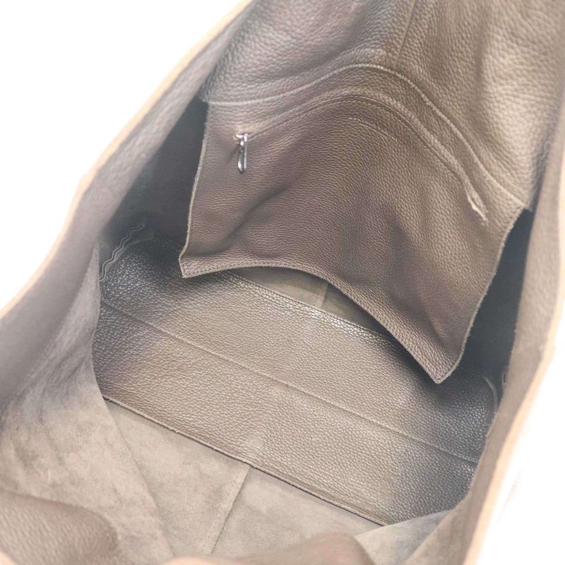 Bottega Veneta Leather Tote Bag Brown