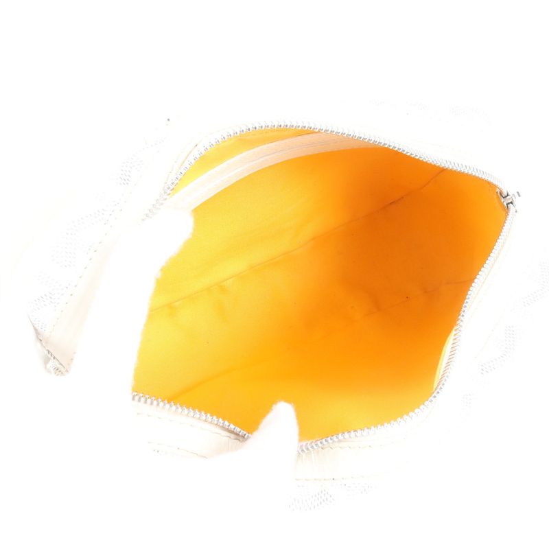 Current Goyard Cup Veil PM Herringbone Leather Shoulder Bag Crossbody Women ERE