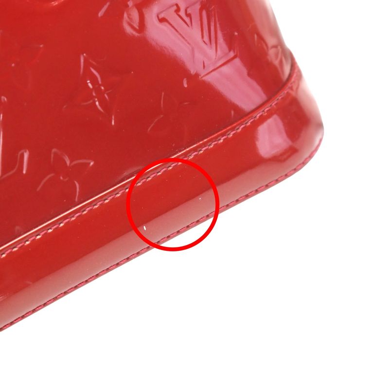 Louis Vuitton M90174 Monogram 2WAY Bag Alma BB Handbag Louis Vuitton Red