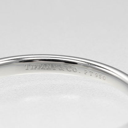 Tiffany & Co Marquise Band Pt950platinum × Diamond #16 Men's 4.18g Ring