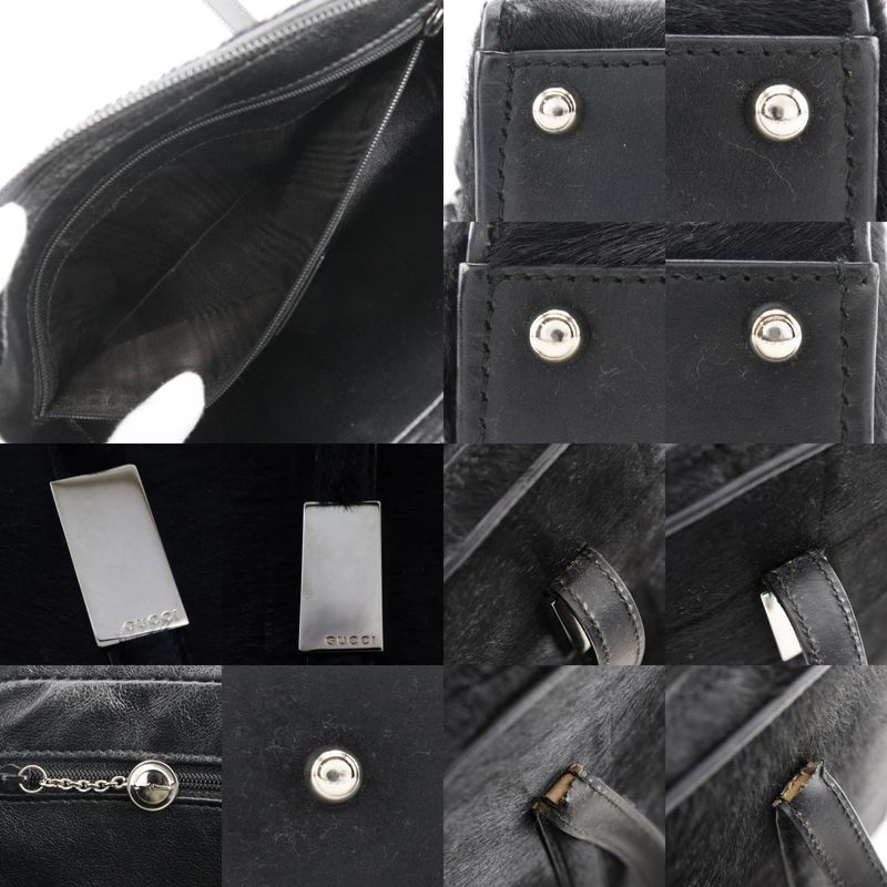 Gucci Old Gucci 000.2296.0528 Halaco Black Ladies Tote Bag