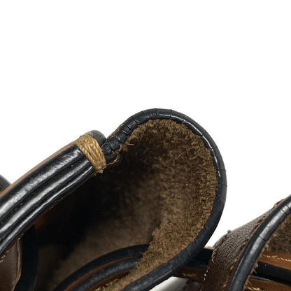 Loewe Shoulder Bag Balloon Bag Small Dark Brown And Brown Drawstring Shape