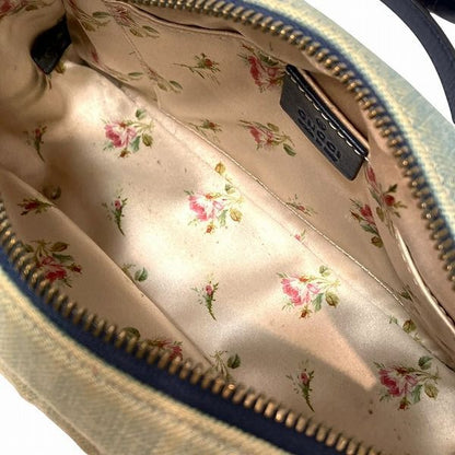 Gucci GG Marmont 447632 Denim Embroidered Bag Shoulder Bag Women