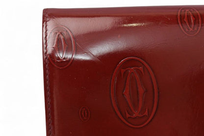 Cartier Wallet Cartier Foldover Wallet Happy Birthday Bordeaux