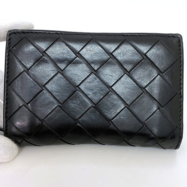 Bottega Veneta Coin Case Ec22150 Black