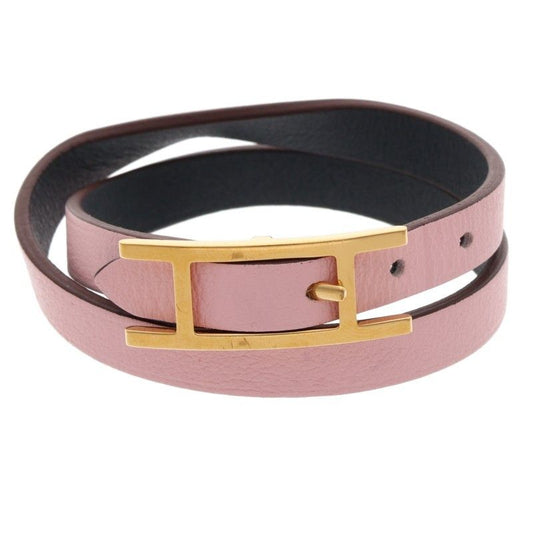 Hermes Be Api Dubretour Leather Bracelet Women