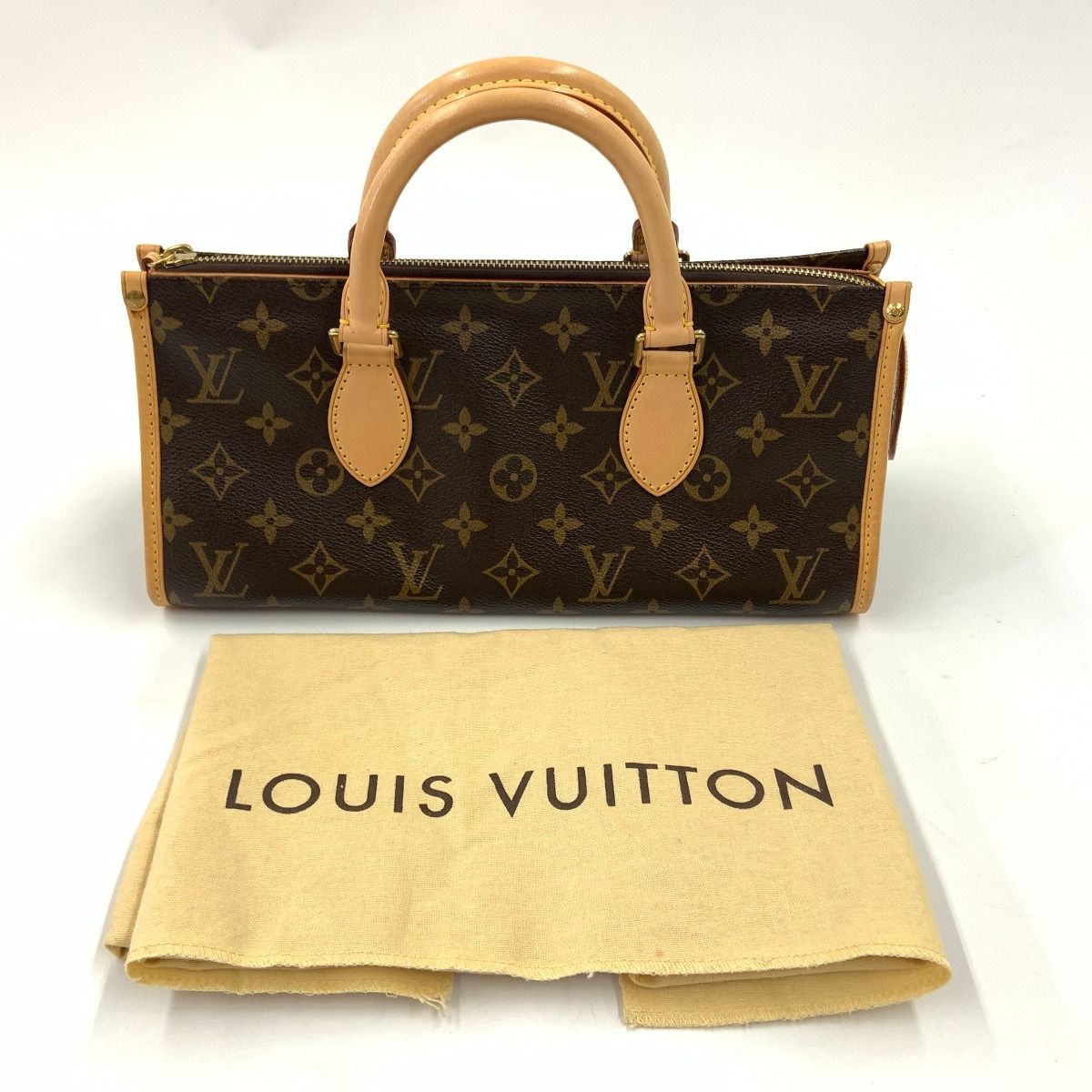 Louis Vuitton Monogram Popincourt Handbag M40009 Brown