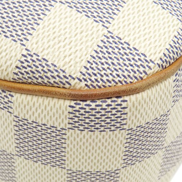 Louis Vuitton Shoulder Bag Siracusa MM Damier Azure Canvas Damier Azure Gold