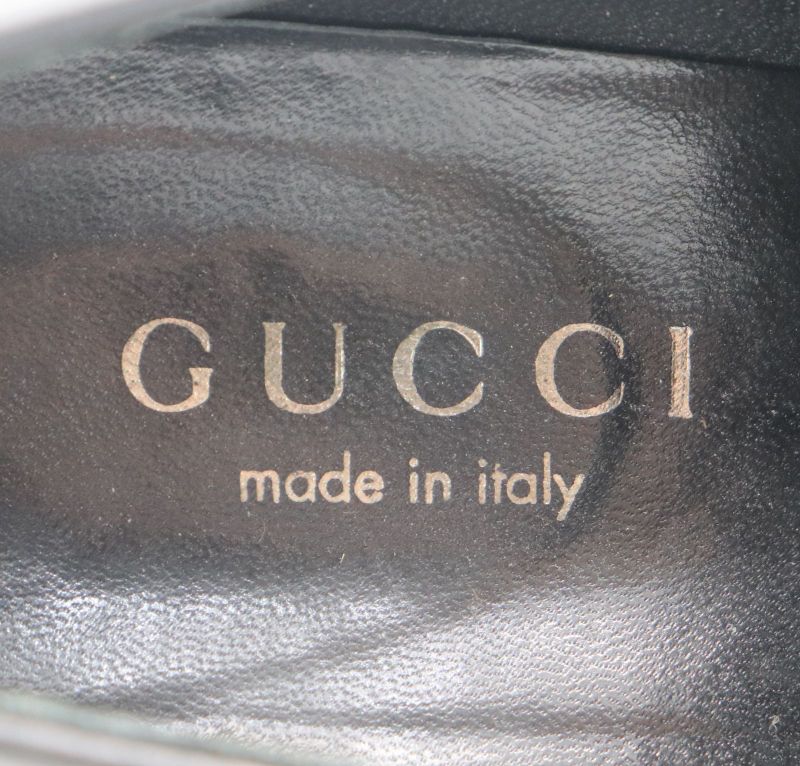 Gucci Sherry Line Square Toe Bit Loafers Women's 35 1 2 C 100 0493 Black Made