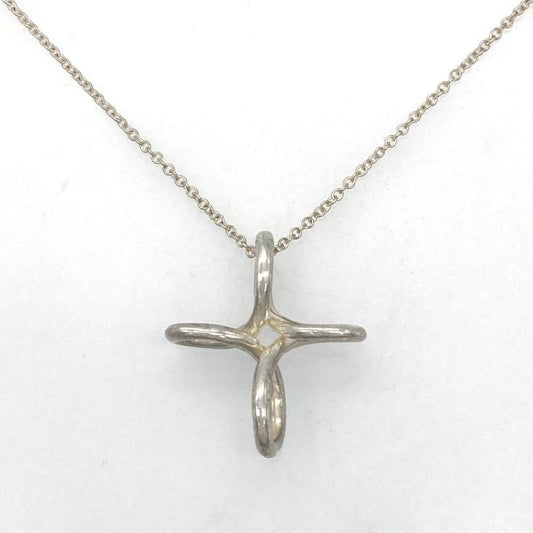Tiffany & Co Tiffany & Co Infinity Cross Necklace Sv925 Silver Elsa Peretti