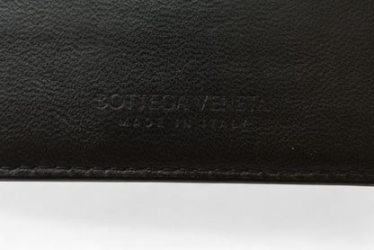 Bottega Veneta Card Case Business Card Holder Bottega Veneta Leather Black