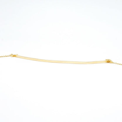Tiffany & Co Necklace T-smile Large 18K Yellow Gold Yellow Gold Ladies