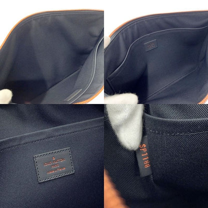 Louis Vuitton M62905 Monogram Ink PVC Pochette Apollo Navy 359655 Second Bag