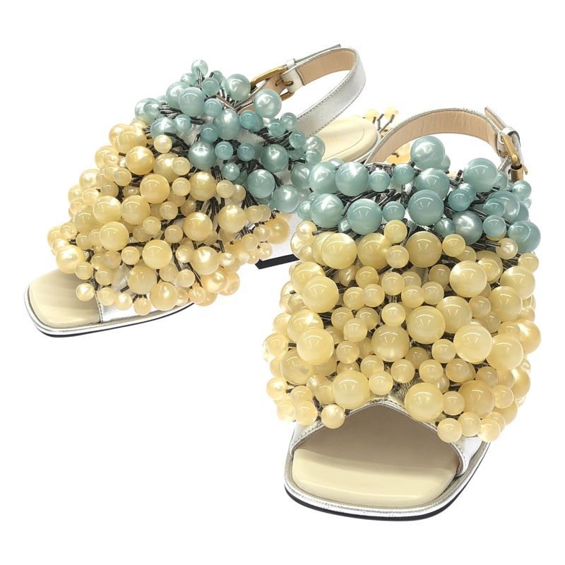 Gucci Heeled Sandals - Women's - 37 - Multicolour