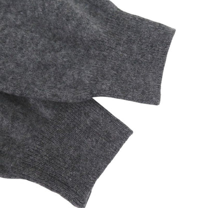 Christian Dior Cashmere Knit Pearl Button Long Sleeve 354s48am053 Sweater Gray