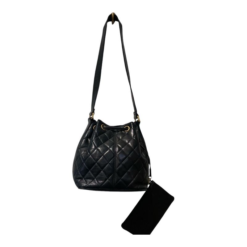 Chanel 2549656 20092899036110 1990's Lambskin Matelasse Drawstring Shoulder Bag