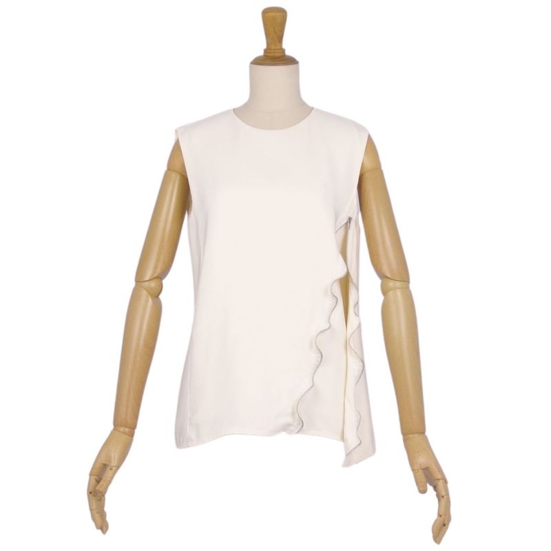 Celine Shirt Phoebe Period Blouse Sleeveless Sil