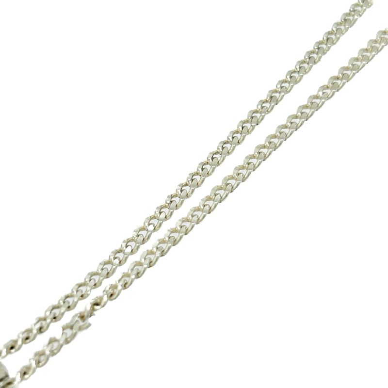 Gucci Silver Knot Heart Necklace 10.9g 925 Engraved 304928 Necklace