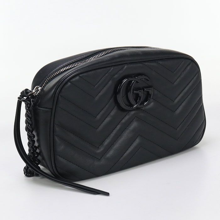Gucci Small Camera Bag GG Marmont 447632 Crossbody Shoulder Bag Leather Women